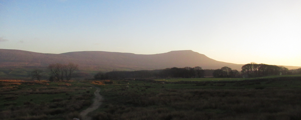 Ingleborough Sunset